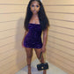 ECLOSET: FASHION NOVA PURPLE MINI DRESS